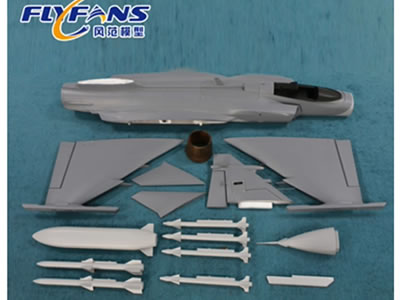 FlyFans Jas39 70mm EDF Jet  Spare Parts