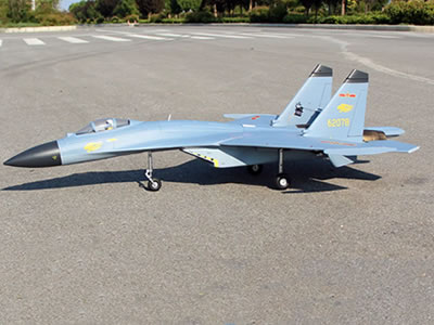 FlyFans SUKOI Su-27 twin 64mm Grey 4S PNP RC Airplane