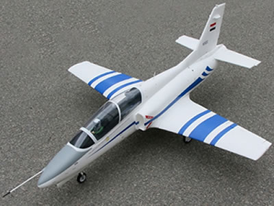 FlyFans White K-8 Karakorum 80mm PNP EDF Jet