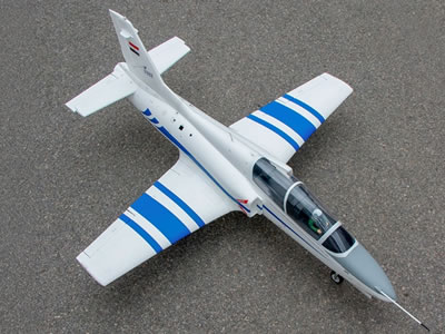 FlyFans White K-8 Karakorum 80mm PNP EDF Jet
